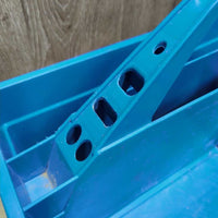 Hvy Plastic Grooming Tote *vgc, clean, mnr residue, scratches & scrapes
