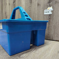 Hvy Plastic Grooming Tote *vgc, clean, mnr residue, scratches & scrapes
