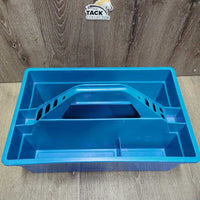 Hvy Plastic Grooming Tote *vgc, clean, mnr residue, scratches & scrapes
