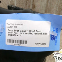 1 Hoof Boot, insert *xc, mnr scuffs, residue, hair
