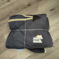 Rain Sheet Ony, tail *gc, clean, hairy, faded, NO wpf, stains, residue, edge rubs, older

