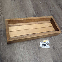 Wood Slat Sign "I Can't tell if it is killing me or making me stronger" *gc, mnr stains, dirt, scuffs
