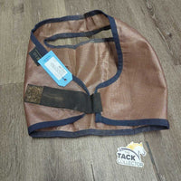 Hvy Mesh Fly Mask *gc, tear, mnr snags, dirt, hair, residue, hair, 0 ears/nose
