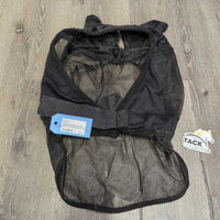 Fine Mesh Fly Mask, ears, nose *gc/fair, clean, snags, tears, pilly, puckers, mnr hair, hay
