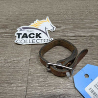 1 Only plain narrow Leather Stirrup Hobble Strap *vgc/gc, clean, dents & stains

