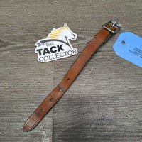 1 Only plain narrow Leather Stirrup Hobble Strap *vgc/gc, clean, dents & stains
