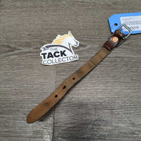 1 Only plain narrow Leather Stirrup Hobble Strap *vgc/gc, clean, dents & stains
