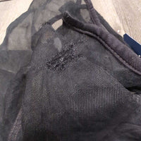 Fine Mesh Fly Mask, ears *gc, older?, clean, tears, puckered/shrunk0, snags, undone seams
