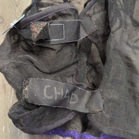 Fine Mesh Fly Mask, ears *gc, older?, clean, tears, puckered/shrunk0, snags, undone seams
