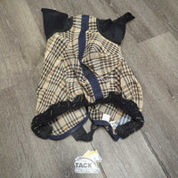 Hvy Mesh Fly Mask, ears *gc, clean, shrunk, clumpy, mnr hair, hay, puckers

