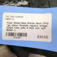Med Winter Neck Only *gc, clean, threads, repairs, snags, frays, rubs, pills, 0 Wpf mnr wpf
