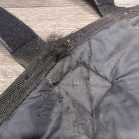 Hvy Winter Neck ONLY, 3 Straps *fair/gc, v.dirty, sticky, snags, rubs, scratches, taped connectors, mnr wpf, hair, pills
