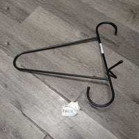 Portable Stall Mount Wire - Metal Saddle Rack *vgc/xc, clean, all caps, mnr scratches
