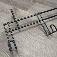 5 Hook Stall Mount Tack - Bridle Rack *xc/vgc, clean, tape, mnr scratches
