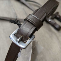 Rubber Reins, lthr stoppers, tags *new

