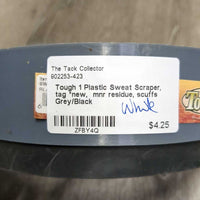 Plastic Sweat Scraper, tag *new, mnr residue, scuffs
