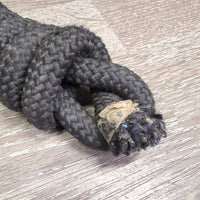 Nylon Lead Rope, snap *vgc, 0 clamp, knotted, clean, frays, snags, oxidized
