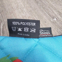 Thin Quilt Jumper Saddle Pad, Strawberries *gc, hair, dirty, rubs, stains, hair
