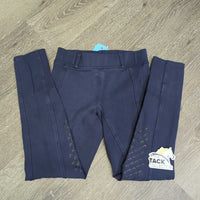 JUNIORS Euro Seat Riding Tight Breeches, Pull on *vgc/gc, clean, faded, older, creases
