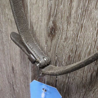 Rsd/Padded FS Monocrown Bridle, Flash, Rubber Reins , 2 Bag *vgc/gc, clean & mnr dirt, broken keeper, Flash: like new
