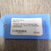 Stretchy Elastic Adjustable Belt *xc/like new, clean, mnr scratches
