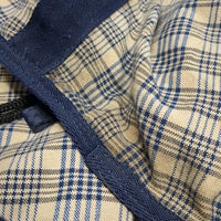 Cotton Stable Sheet, 2 legs, tail *vgc, clean?, mnr hair, stained
