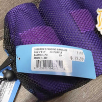 4 Stretchy Nylon Leg Wraps, Mesh Bag, Tag *new
