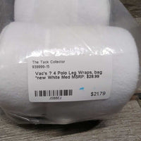 4 Polo Leg Wraps, bag *new
