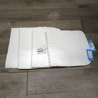 4 Thin Cotton Leg Quilts, bag *new
