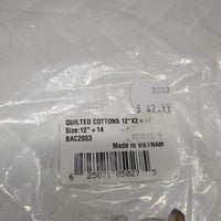4 Thin Cotton Leg Quilts, bag *new
