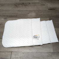 4 Thin Cotton Leg Quilts, bag *new
