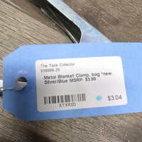 Metal Blanket Clamp, bag *new
