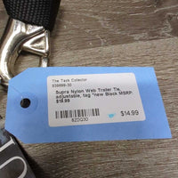 Nylon Web Trailer Tie, adjustable, tag *new
