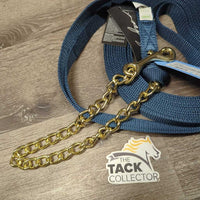 Flat Soft Nylon Web Lunge Line, Nose Chain, Loop End, Bag, Tag *new
