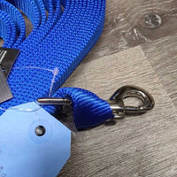 Flat Soft Nylon Web Lunge Line, Loop End, Bag, Tag *new
