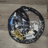 Flat Soft Nylon Web Lunge Line, Loop End, Bag, Tag *new
