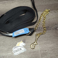 Flat Soft Nylon Web Lunge Line, Loop End, Bag, Tag *new
