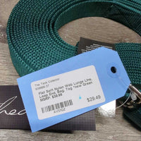 Flat Soft Nylon Web Lunge Line, Loop End, Bag, Tag *new

