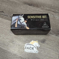 "Sensitive Bit" Plastic Mullen Mouth Bit, Hard Sides, Box *new
