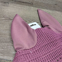 Crochet Ear Bonnet Fly Veil, Bling, cardboard *new
