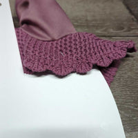 Crochet Ear Bonnet Fly Veil, Bling, cardboard *new
