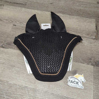 Crochet Ear Bonnet Fly Veil, cardboard *new
