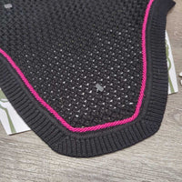 Crochet Ear Bonnet Fly Veil, cardboard *new
