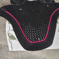Crochet Ear Bonnet Fly Veil, cardboard *new
