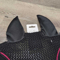 Crochet Ear Bonnet Fly Veil, cardboard *new
