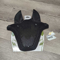 Crochet Ear Bonnet Fly Veil, Piping , cardboard *new

