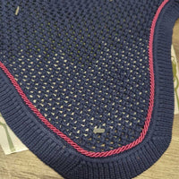 Crochet Ear Bonnet Fly Veil, Piping , cardboard *new
