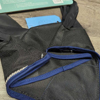 Ergonomic Mesh Ear Bonnet Fly Veil, Piping , cardboard *new
