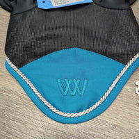 Ergonomic Mesh Ear Bonnet Fly Veil, Piping , cardboard *new
