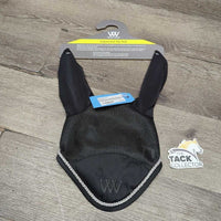 Ergonomic Mesh Ear Bonnet Fly Veil, Piping , cardboard *new

